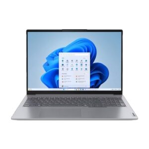 Lenovo ThinkBook 16 – AMD Ryzen 5 7535HS, 8GB RAM, 512GB SSD, Windows 11 Home, Office 2024, 16" WUXGA IPS 300 nits, Backlit Keyboard, Fingerprint Reader