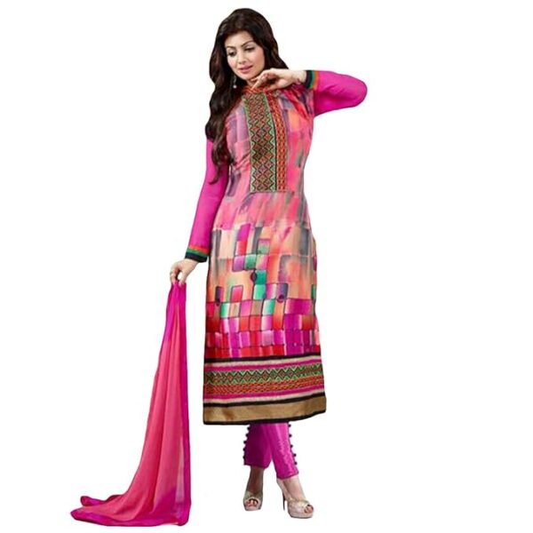 TYPIFY Women's Very Soft Georgette Semistitched Suit