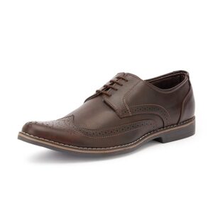 Centrino Men's Formal Shoes | Lace-up Oxford Shoe with Solid Design | Stylish Design with Comfortable Fit| Provide Comfort & Stylish (1421)